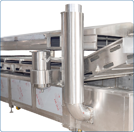 Gas Heating Automatic Industrial Corn Fryer Popcorn Corn Frying Machine Fish Frying Machine